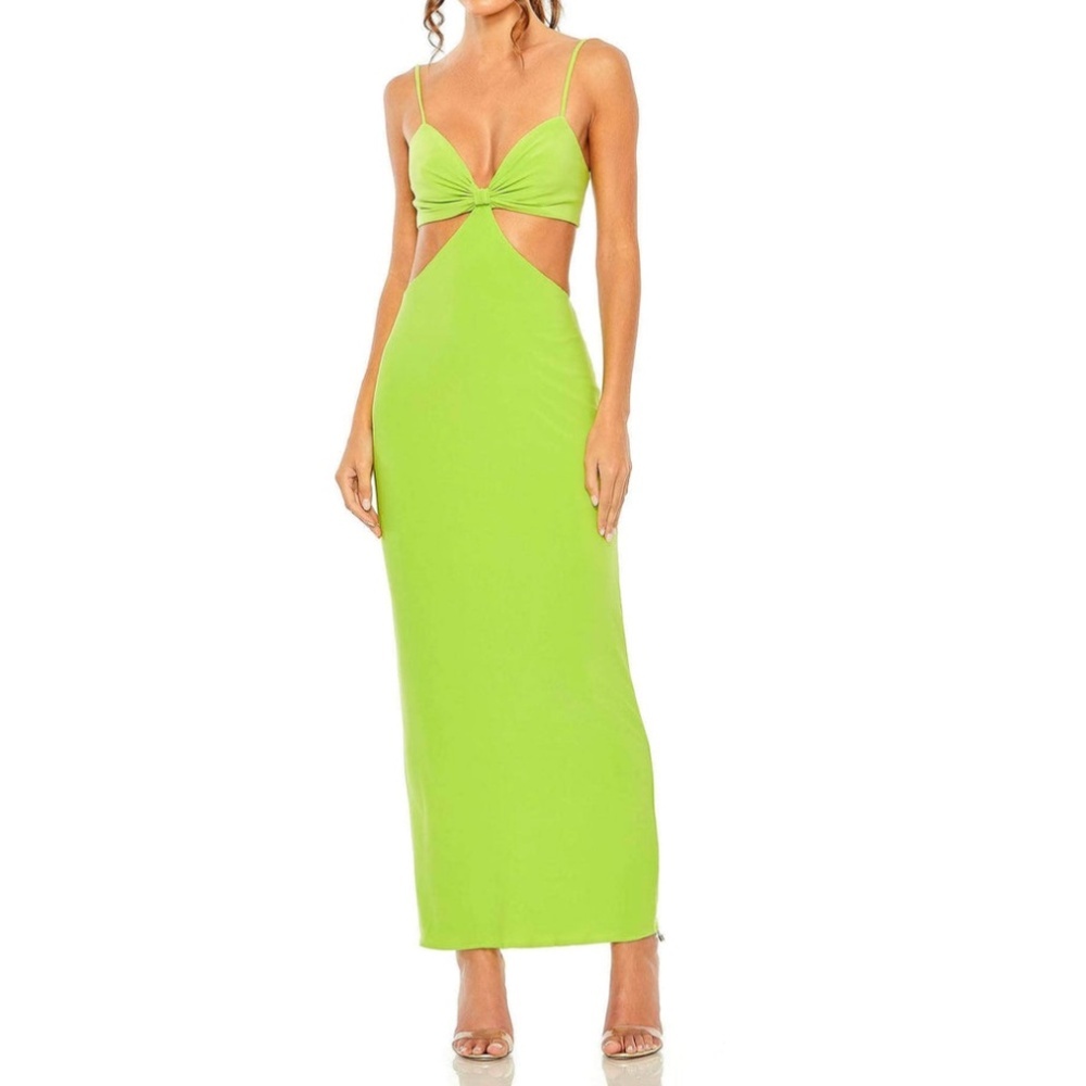 NWT | IEENA Mac Duggal 27110 Column Body Cut Out | Sz 6